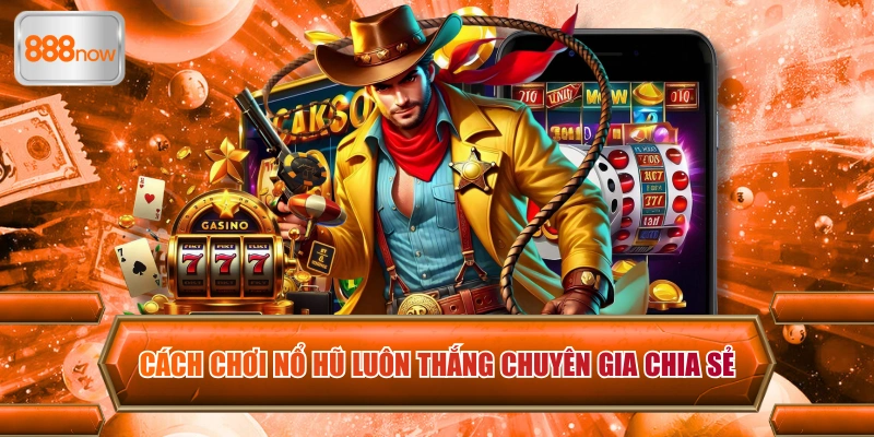 Cách chơi nổ hũ luôn thắng chuyên gia 888now chia sẻ